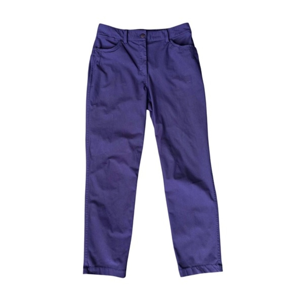 Lululemon Align High Rise Pants Navy Blue Cropped Jogger Style Women 8